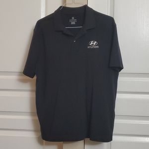 Black Hundai Polo Shirt